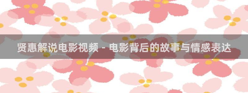男人的天堂天天看片：贤惠解说电影视频 - 电影背后的故事与情感表达